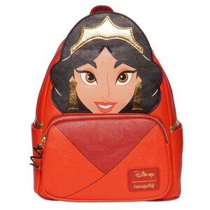 Loungefly Disney Aladdin Red Jasmine Cosplay Mini Backpack EE EXCLUSIVE NWT